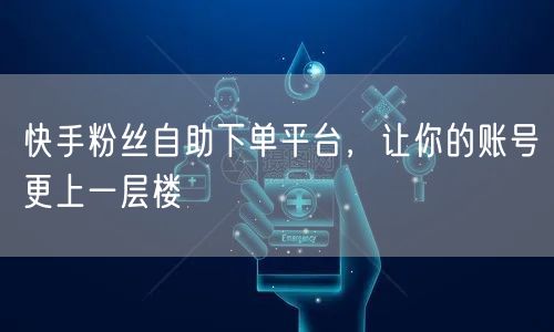 快手粉丝自助下单平台，让你的账号更上一层楼